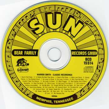 CD Warren Smith: Classic Recordings