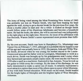 CD Warren Smith: Classic Recordings