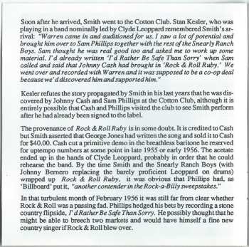 CD Warren Smith: Classic Recordings