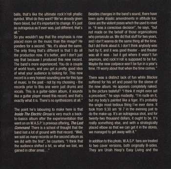 CD W.A.S.P.: Live In Japan 1986