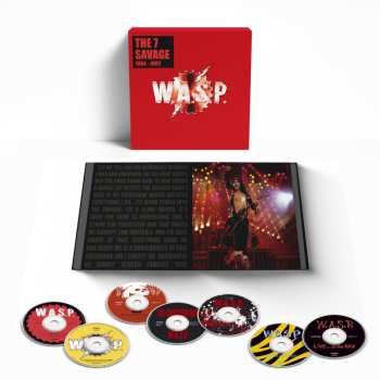 7CD W.A.S.P.: The 7 Savage 1984 - 1992 (deluxe Boxset)