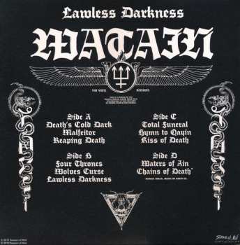 2LP Watain: Lawless Darkness