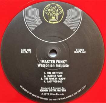 LP Watsonian Institute: Master Funk LTD | CLR