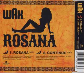 CD Wax: Rosana
