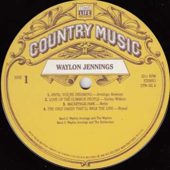 LP Waylon Jennings: Country Music