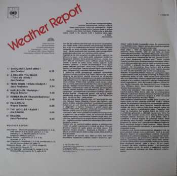 LP Weather Report: Weather Report