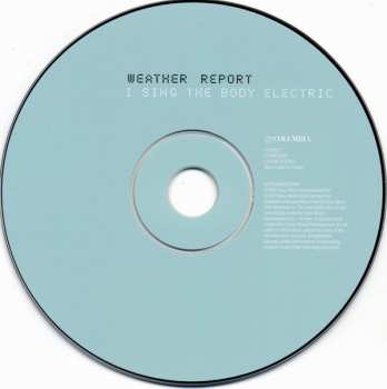 CD Weather Report: I Sing The Body Electric