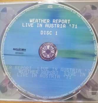 2CD Weather Report: Live In Austria '71