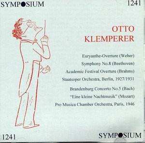 Album Johann Sebastian Bach: Otto Klemperer