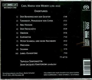 SACD Carl Maria von Weber: Overtures