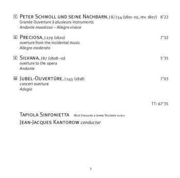 SACD Carl Maria von Weber: Overtures