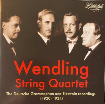 2CD Wendling-Streich-Quartett: The Deutsche Grammophon And Electrola Recordings (1920-1934) / The Anker Recordings (1913)