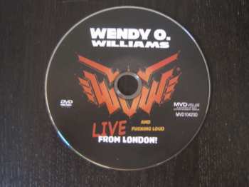 DVD Wendy O. Williams: Live (And Fucking Loud) From London