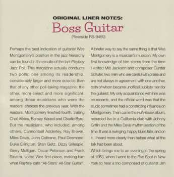 CD Wes Montgomery: Boss Guitar