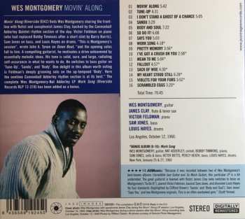 CD Wes Montgomery: Movin' Along LTD