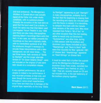 3CD Wes Montgomery: The Complete Montgomery Brothers Quartet Studio Sessions