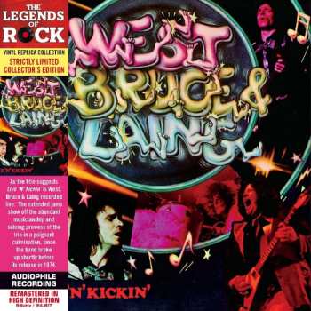 CD West, Bruce & Laing: Live 'N' Kickin' LTD