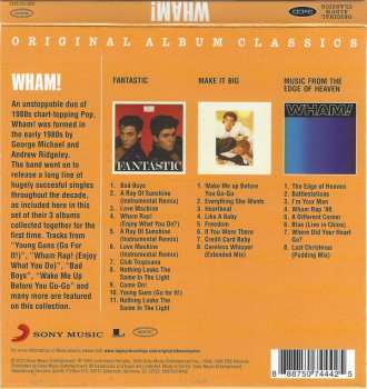 3CD/Caja Wham!: Original Album Classics