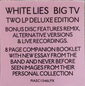 2LP White Lies: Big TV DLX
