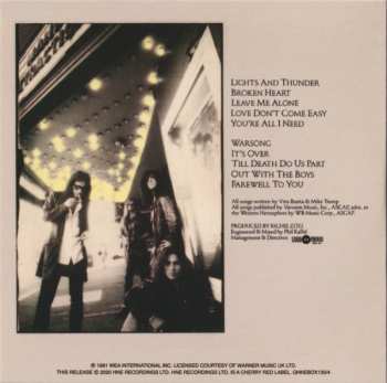 5CD/Caja White Lion: All You Need Is Rock 'N' Roll: The Complete Albums 1985-1991 LTD
