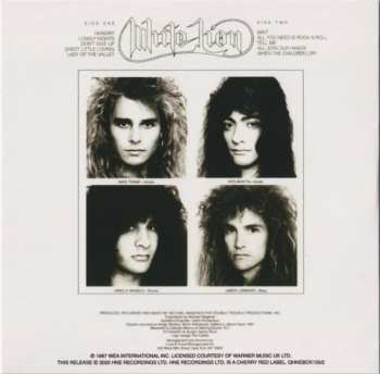 5CD/Caja White Lion: All You Need Is Rock 'N' Roll: The Complete Albums 1985-1991 LTD