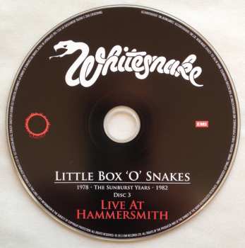 8CD/Caja Whitesnake: Little Box 'O' Snakes (The Sunburst Years 1978 - 1982)