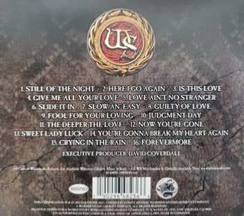 CD Whitesnake: Greatest Hits (Revisited - Remixed - Remastered - MMXXII) DIGI