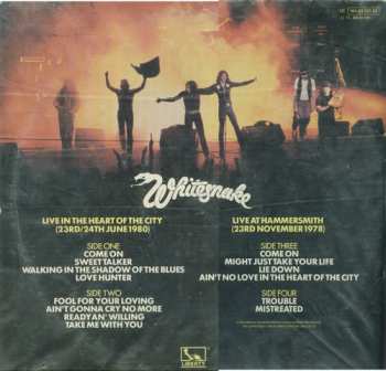 2LP Whitesnake: Live... In The Heart Of The City
