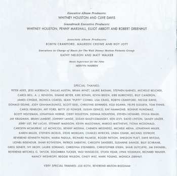 CD Whitney Houston: The Preacher's Wife (Original Soundtrack Album)