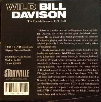 4CD/DVD Wild Bill Davison: The Danish Sessions, 1973-1978