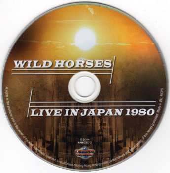 CD Wild Horses: Live In Japan 1980