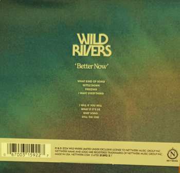 CD Wild Rivers: Better Now