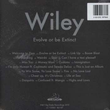 3LP Wiley: Evolve Or Be Extinct LTD
