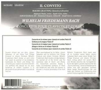 CD Wilhelm Friedemann Bach: Concertos Pour Clavecin Et Cordes