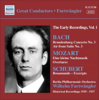 Album Johann Sebastian Bach: The Early Recordings, Vol. 1