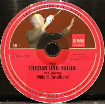 4CD/Caja Wilhelm Furtwängler: Tristan Und Isolde