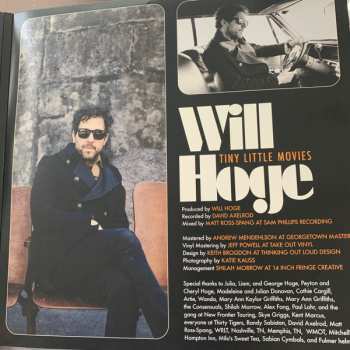 LP Will Hoge: Tiny Little Movies CLR