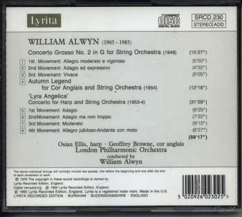 CD Osian Ellis: Alwyn Conducts Alwyn (Concerto Grosso No.2 / Autumn Legend / Lyra Angelica)