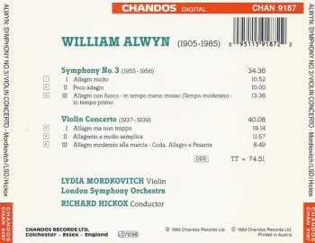 CD The London Symphony Orchestra: Symphony No. 3 / Violin Concerto