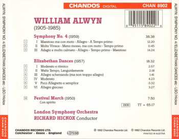 CD The London Symphony Orchestra: Symphony No.4, Elizabethan Dances, Festival March