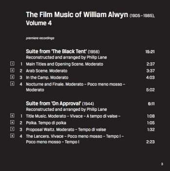 CD BBC Philharmonic: The Film Music Of William Alwyn - Volume 4