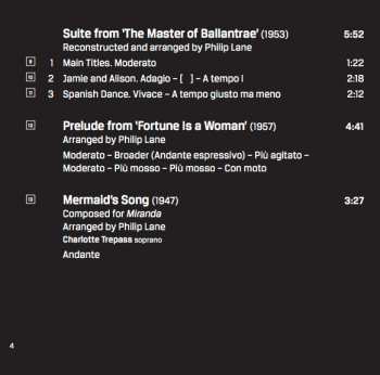 CD BBC Philharmonic: The Film Music Of William Alwyn - Volume 4