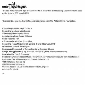 CD BBC Philharmonic: The Film Music Of William Alwyn - Volume 4