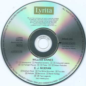 CD Ernest John Moeran: Piano Music