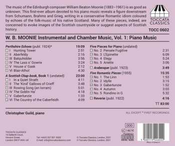 CD Christopher Guild: Instrumental And Chamber Music Volume One: Music For Solo Piano