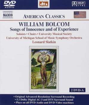 2DVD Leonard Slatkin: Songs Of Innocence And Of Experience (William Blake)