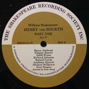 3LP/Caja William Shakespeare: Henry The Fourth Part 1