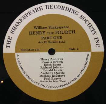 3LP/Caja William Shakespeare: Henry The Fourth Part 1
