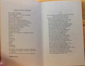 3LP/Caja William Shakespeare: Henry The Fourth Part 1