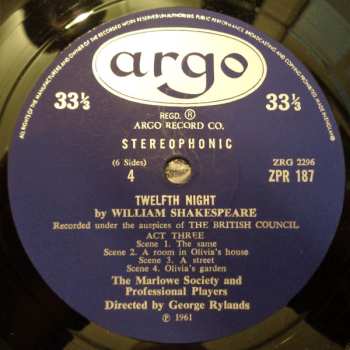 3LP/Caja William Shakespeare: Twelfth Night
